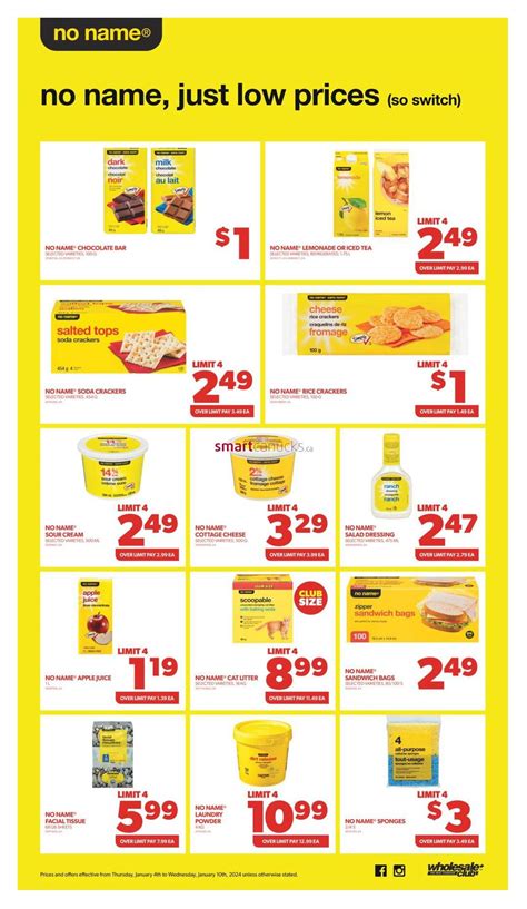 Real Canadian Wholesale Club Flyer January To