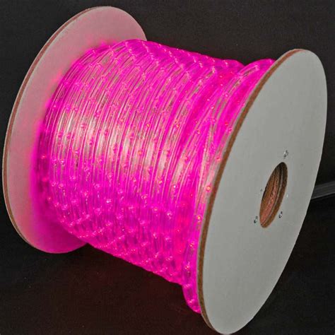 150 Led Pink Rope Light Spool 12 Inch 120 Volt