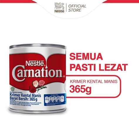 Jual Susu Nestle Carnation Krimer Kental Manis 365g Shopee Indonesia