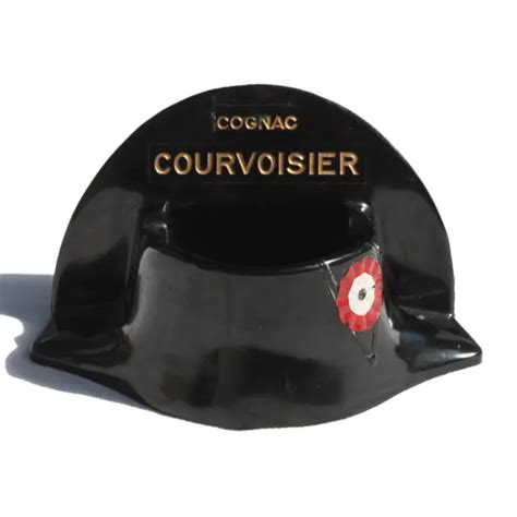 Ancien Cendrier Publicitaire Cognac Courvoisier Bicorne Napol On Eur