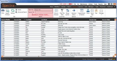 Spectramystratus Desktop Finding A Session