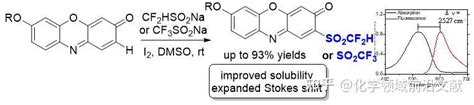 华东理工大学谢贺新教授课题组org Lett：试卤灵衍生物的区域选择性二氟甲磺酰化和三氟甲磺酸化 知乎