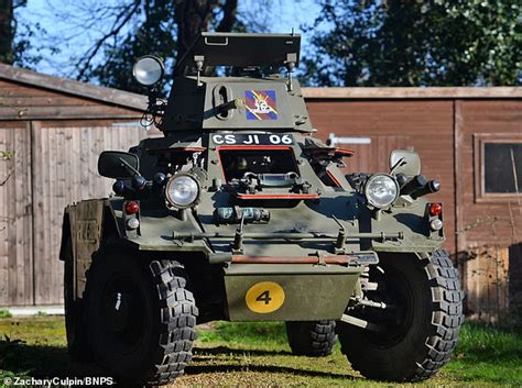 Cold War Armoured Car Used By British Army Is Up For Sale For £20000