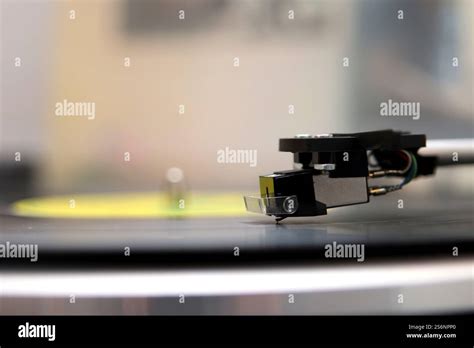 Tone Arm Of A Record Player Stock Photo Alamy