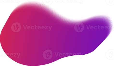 Blurred Gradient Shape Abstract Fluid Neon Background Liquid