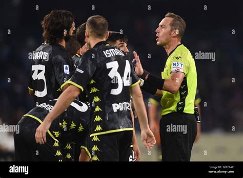 Naples, Italy. 8 Nov, 2022. Players of Empoli Fc during the Serie A ...