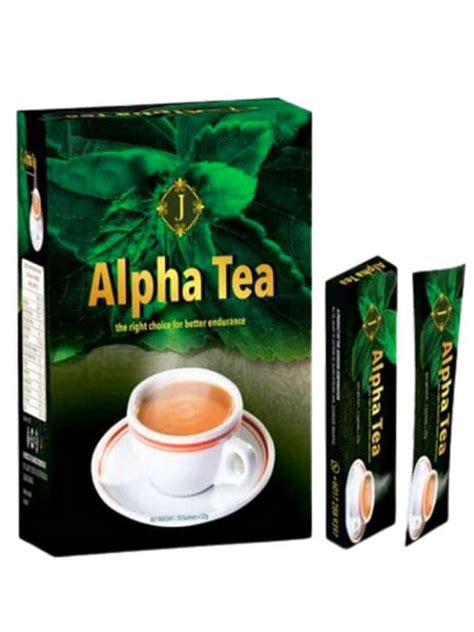 Alpha Tea Natural Herbal Tea For Sexual Weakness