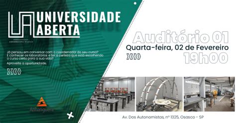 Universidade Aberta Todos Os Cursos Em Osasco Sympla