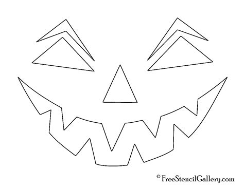 Free Printable Jack O Lantern Stencils