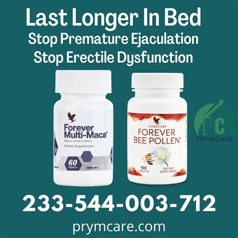 Premature Ejaculation Forever 2in1 Prymcare Health Health