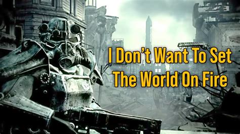 I Don T Want To Set The World On Fire Fallout 3 The Ink Spots Cover