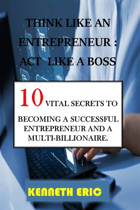 Amazon THINK LIKE AN ENTREPRENEUR ACT LIKE A BOSS 10 VITAL