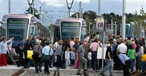 Man stopped from boarding Luas after 'racially abusing' passengers at stop - Dublin Live