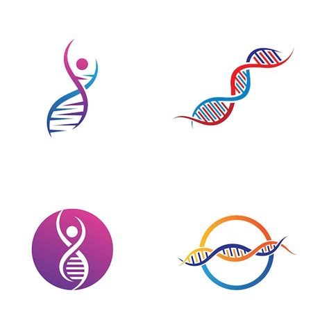 Premium Vector Dna Logo Vector Illustration Template Design