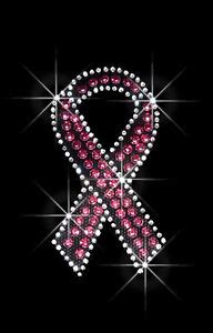 Pink Breast Cancer Ribbon Rhinestone Transfer Iron On Ebay