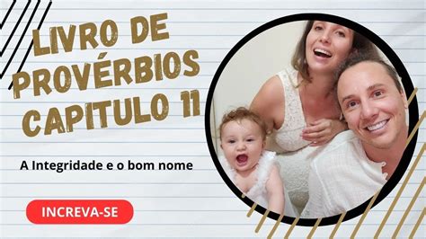 Prov Rbios Capitulo A Integridade E O Bom Nome Proverbios