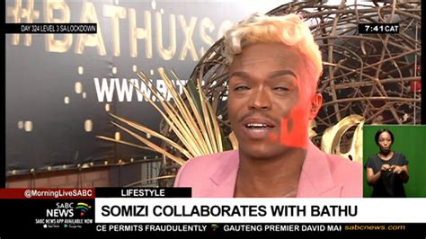 Somizi Collaborates With Bathu Shoes To Launch New Collection Youtube