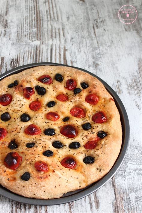 Focaccia Olive E Pomodorini La Cucina Di Nonna Lina Di Monica Mogetta