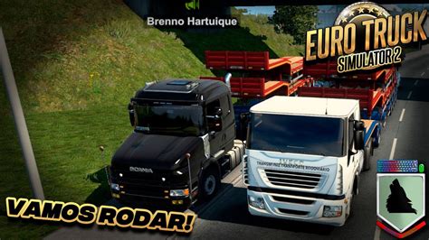 Euro Truck Simulator 2 O dia foi terrível então vamos para a Estrada