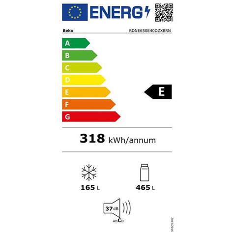 Frigider Cu Doua Usi Beko Rdne650e40dzxbrn Neofrost Dual Cooling 630