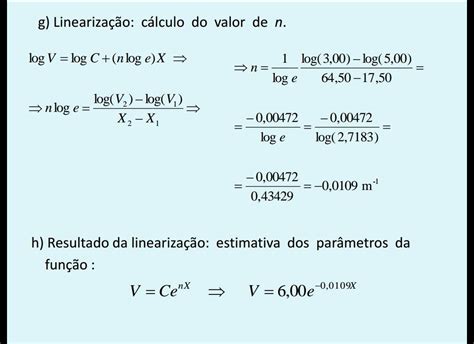 Linearização Física Experimental Física Experimental I