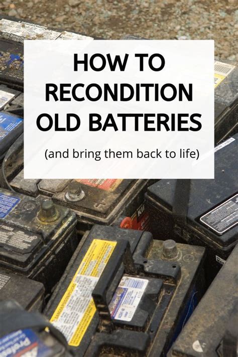 Ive Saved Over 400 On Batteries Recondition Batteries Battery