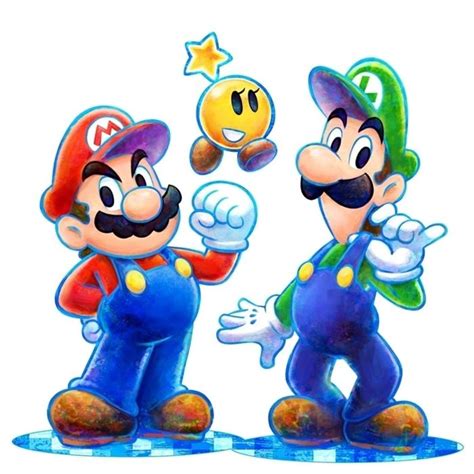 Game Super Mario Bros Mario And Luigi Super Mario Art Super Mario And Luigi