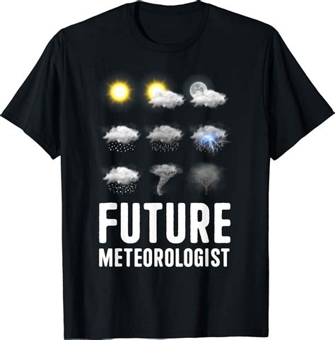 Funny Meteorology Weather Forecast Kids Future Meteorologist T Shirt