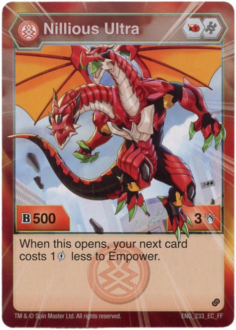 Pyrus Nillious Ultra Fusion Force The Bakugan Wiki