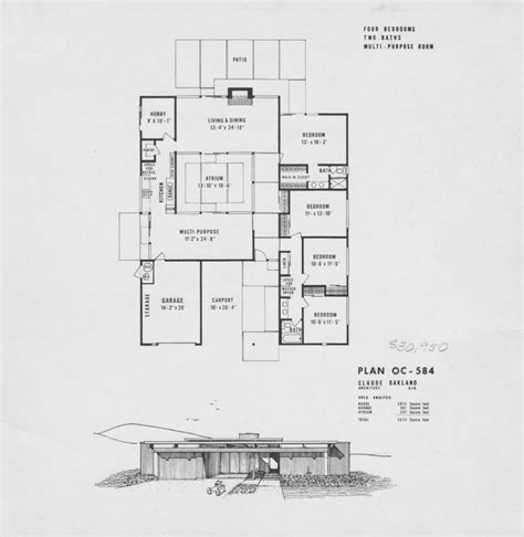 Awesome Eichler Home Floor Plans - New Home Plans Design