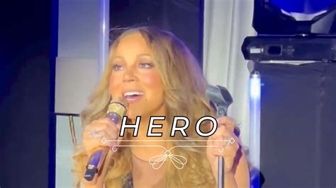 Full Mariah Carey Hero Live In France April 30th 2023 Youtube