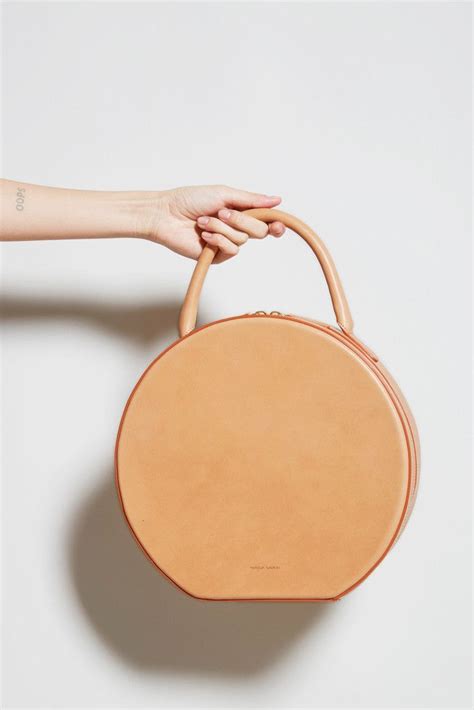 Mansur Gavriel Circle Bag In Cammello Bags Photography Bags Street