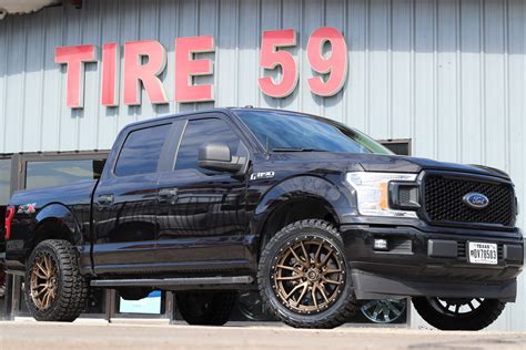 Ford F 150 Black Fuel Off Road Rebel 6 D681 Wheel Front