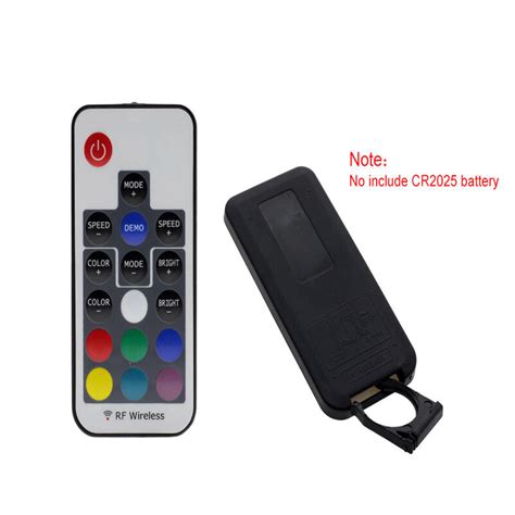 Key Dc V Mini Rf Wireless Remote Controller For Rgb Led