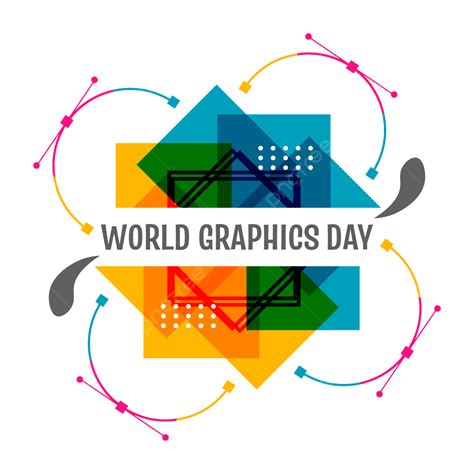 World Graphics Day Vector Png Images Colorfull Of World Graphics Day