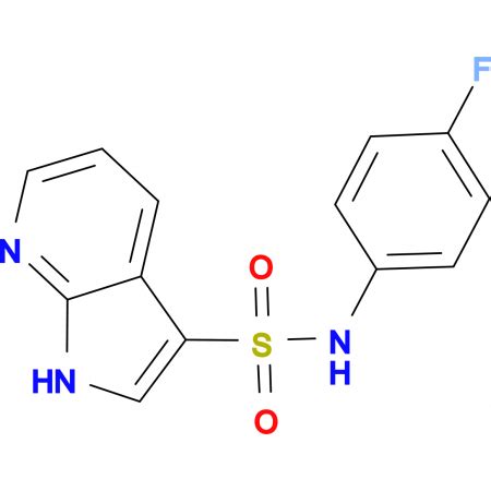 H Pyrrolo B Pyridine Sulfonic Acid Fluoro Phenyl Amide