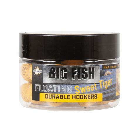 Big Fish Sweet Tiger Floating Durable Hookers 11mm Dynamite Baits