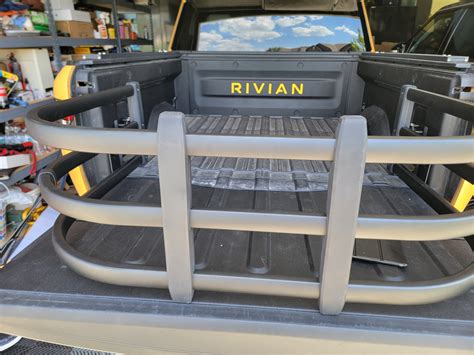 New Bed Extender By EVsportline Installed Photos Rivian Forum R1T