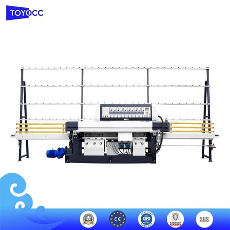 Glass Straight Line Edging And Polishing Machine With Digital Display