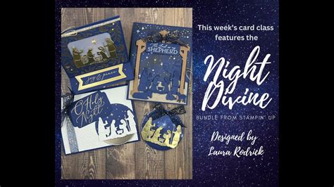 Beautiful Nativity Projects Created With The Night Divine Bundle From