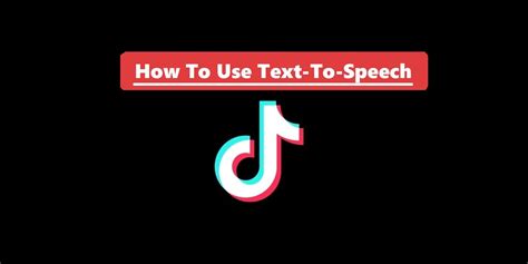 How To Use Text To Speech On Tiktok Why You Should