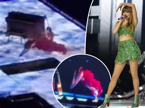 Taylor Swift Leaves Fans Speechless After Diving Headfirst Into Stage Gap Herald Sun