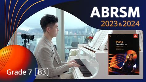 ABRSM Piano 2023 2024 Grade 7 B3 Calme Du Soir 10 Petits Morceaux