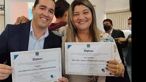 Jo O Dourado Tre Ba Cassa Diploma De Prefeito E Vice Eleitos