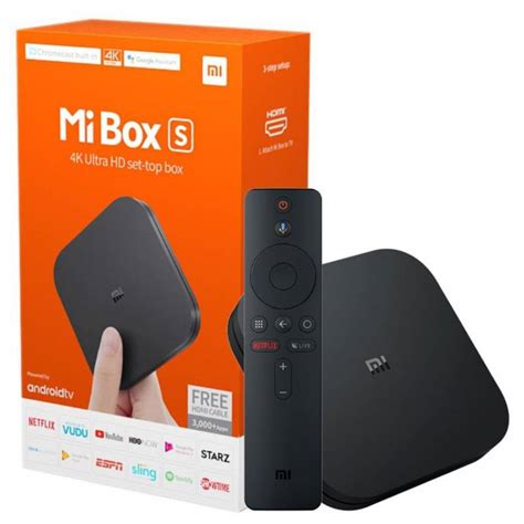 Xiaomi Mi Box S Ultra Hd 4k Streaming Chromecast 2da Gen Negro Xiaomi