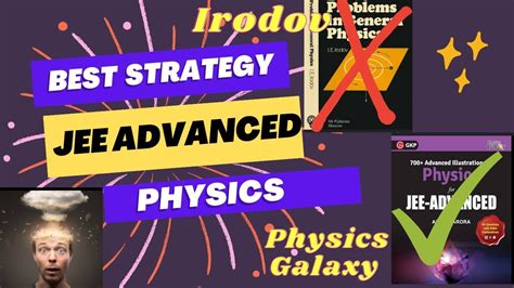 Perfect Strategy For Jee Advanced Physics Strategy For Jee Advanced