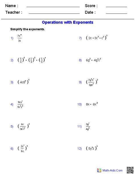 Exponential Functions Algebra 1