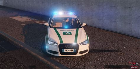 Audi A Avant Polizia Locale Replace Els Gta Mods