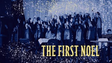 The First Noel Lyrics Video Gospel Christmas Youtube