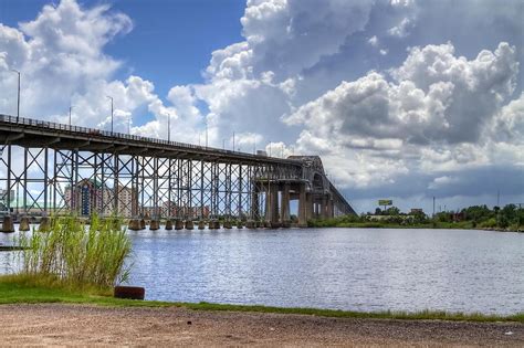 Calcasieu River Bridge Photograph By David Byron Keener